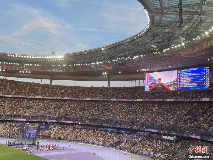 巴黎奥运会女子链球决赛：赵杰以74米27夺铜，